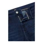 Slim Fit Jeans von Hugo Boss, in der Farbe Blau, aus Baumwolle, andere Perspektive, Vorschaubild