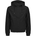 Softshelljacke von Jack & Jones Plussize, in der Farbe Schwarz, aus Polyester, andere Perspektive, Vorschaubild