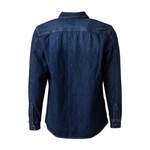 Herrenhemd von BOGGI MILANO, in der Farbe Blau, aus Baumwolle, andere Perspektive, Vorschaubild