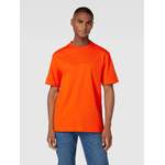 T-Shirt von CK Calvin Klein, in der Farbe Orange, aus Baumwolle, andere Perspektive, Vorschaubild