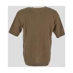 T-Shirt von Lardini, in der Farbe Braun, aus Baumwolle, andere Perspektive, Vorschaubild