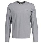 Langarm Shirt von Gant, in der Farbe Grau, aus Baumwolle, Vorschaubild