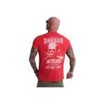 T-Shirt von yakuza, in der Farbe Rot, andere Perspektive, Vorschaubild