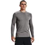 Funktionsshirt von Under Armour, in der Farbe Grau, aus Polyester, andere Perspektive, Vorschaubild