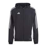 Windbreaker von adidas performance, in der Farbe Schwarz, aus Polyester, andere Perspektive, Vorschaubild