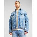 Herrenjacke von Versace Jeans Couture, in der Farbe Weiss, aus Polyester, andere Perspektive, Vorschaubild