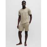 Sportshorts von Boss, in der Farbe Beige, aus Baumwolle, andere Perspektive, Vorschaubild