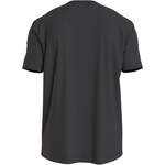 T-Shirt von Calvin Klein Big&Tall, in der Farbe Schwarz, aus Baumwolle, andere Perspektive, Vorschaubild
