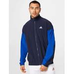 Herren-Sportjacke von ADIDAS SPORTSWEAR, in der Farbe Weiss, aus Polyester, andere Perspektive, Vorschaubild