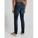 Slim Fit Jeans von Petrol, aus Polyester, andere Perspektive, Vorschaubild