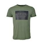 T-Shirt von Top Gun, in der Farbe Grün, aus Baumwolle, Vorschaubild