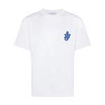 T-Shirt von JW Anderson, in der Farbe Weiss, aus Baumwolle, Vorschaubild