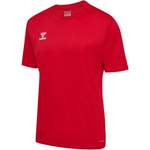 T-Shirt von Hummel, in der Farbe Rot, aus Polyester, andere Perspektive, Vorschaubild