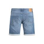 Shorts von Jack & Jones Plus, in der Farbe Blau, aus Polyester, andere Perspektive, Vorschaubild