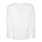 Langarm Shirt von Comme des Garçons Play, in der Farbe Weiss, andere Perspektive, Vorschaubild