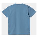T-Shirt von Carhartt WIP, in der Farbe Blau, aus Jeans, andere Perspektive, Vorschaubild