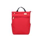 Rucksack von Harvest Label, in der Farbe Rot, aus Nylon, andere Perspektive, Vorschaubild