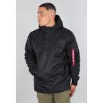 Outdoorjacke von alpha industries, in der Farbe Schwarz, aus Nylon, andere Perspektive, Vorschaubild