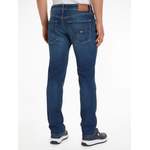 Slim Fit Jeans, in der Farbe Blau, aus Baumwolle, andere Perspektive, Vorschaubild