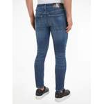 Slim Fit Jeans, in der Farbe Blau, andere Perspektive, Vorschaubild