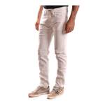 Slim Fit Jeans von Siviglia, in der Farbe Weiss, aus Stoff, andere Perspektive, Vorschaubild