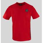 T-Shirt von PLEIN SPORT, in der Farbe Rot, aus Baumwolle, andere Perspektive, Vorschaubild