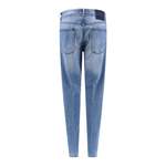 Slim Fit Jeans von Kiton, in der Farbe Blau, andere Perspektive, Vorschaubild