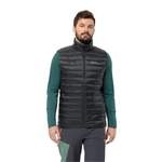 Daunenweste von Jack Wolfskin, in der Farbe Schwarz, aus Polyester, andere Perspektive, Vorschaubild