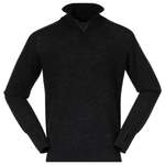 Herren-Pullover von bergans, in der Farbe Schwarz, aus Wolle, Vorschaubild