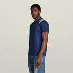 T-Shirt von G-Star RAW, in der Farbe Blau, aus Jersey, andere Perspektive, Vorschaubild