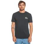 T-Shirt von Quiksilver, in der Farbe Schwarz, aus Baumwolle, andere Perspektive, Vorschaubild
