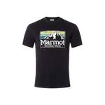 T-Shirt von Marmot, in der Farbe Schwarz, Vorschaubild