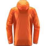 Windbreaker von Haglöfs, in der Farbe Orange, aus Polyester, andere Perspektive, Vorschaubild