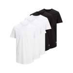 T-Shirt von jack & jones, in der Farbe Schwarz, aus Baumwolle, Vorschaubild