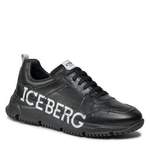 Sneakers von Iceberg, in der Farbe Schwarz, andere Perspektive, Vorschaubild