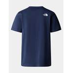 T-Shirt von The North Face, in der Farbe Blau, aus Polyester, andere Perspektive, Vorschaubild
