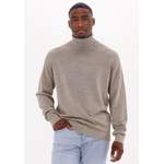 Rollkragenpullover von Selected Homme, in der Farbe Beige, aus Polyester, andere Perspektive, Vorschaubild