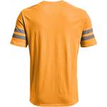 Herrenshirt von Under Armour, in der Farbe Orange, aus Polyester, andere Perspektive, Vorschaubild