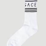 Sportsocke von Versace, in der Farbe Weiss, aus Baumwolle, andere Perspektive, Vorschaubild