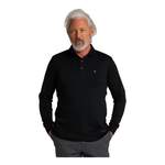 Langarm Shirt von carlo colucci, in der Farbe Schwarz, aus Baumwolle, andere Perspektive, Vorschaubild