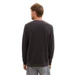 V-Pullover von Tom Tailor, in der Farbe Grau, aus Baumwolle, andere Perspektive, Vorschaubild