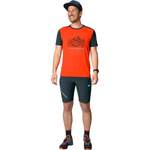 T-Shirt von Dynafit, in der Farbe Orange, aus Polyester, andere Perspektive, Vorschaubild