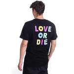 T-Shirt von One Love Apparel, in der Farbe Schwarz, aus Baumwolle, andere Perspektive, Vorschaubild
