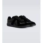 Sneakers von Maison Margiela, in der Farbe Schwarz, aus Leder, andere Perspektive, Vorschaubild