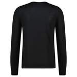 V-Pullover von BOSS, in der Farbe Schwarz, aus Schurwolle, andere Perspektive, Vorschaubild