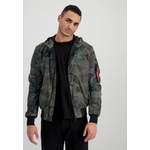 Bomberjacke von alpha industries, Mehrfarbig, aus Polyester, andere Perspektive, Vorschaubild