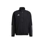 Trainingsjacke von adidas performance, in der Farbe Schwarz, aus Recyceltes, andere Perspektive, Vorschaubild