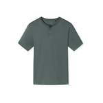 T-Shirt von Schiesser, in der Farbe Grün, aus Jersey, andere Perspektive, Vorschaubild