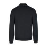 Trainingsjacke von Le Coq Sportif, in der Farbe Schwarz, aus Polyester, andere Perspektive, Vorschaubild