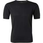 T-Shirt von John Smedley, in der Farbe Schwarz, aus Baumwolle, Vorschaubild
